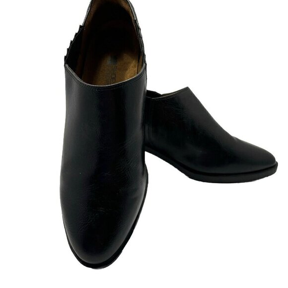 Shoes For Crews Eva 52118 Black Leather Almond Toe Slip Oil Resistant Shoes 11M - Picture 2 of 16